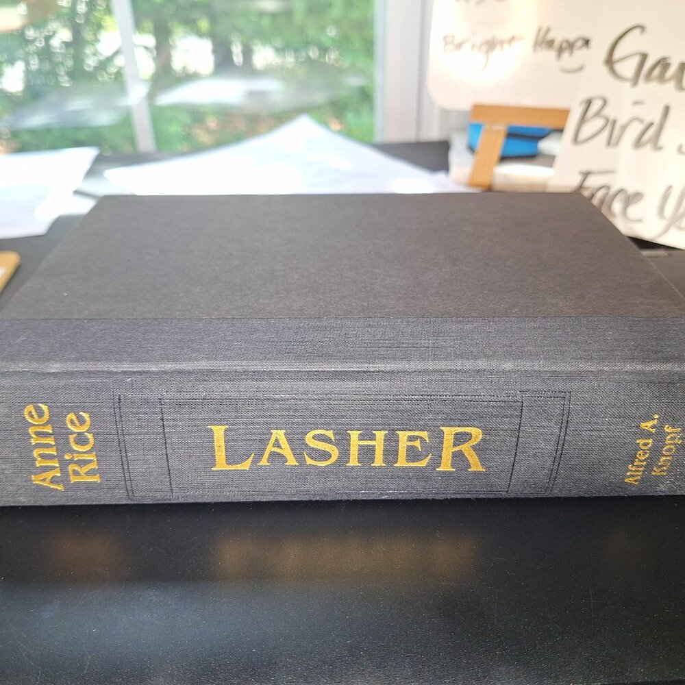 Anne Rice LASHER Signed 1st - Picture 12 of 14
